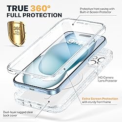 Diaclara Magnetic Designed for iPhone 15