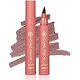 YOUNG VISION Lip Tint Marker, Lightweight Lip Stain, Liquid lipstick with Nude Matte Shades, Lip Liner and Stick 2-in-1, Long Wearing and Waterproof
