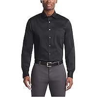 Amazon.com: Van Heusen Men's Dress Shirt Regular Fit Ultra Wrinkle Free Flex  Collar Stretch Print : Clothing, Shoes & Jewelry