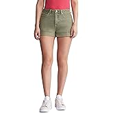 Buffalo David Bitton Womens Goldie High Rise Relaxed Denim Short