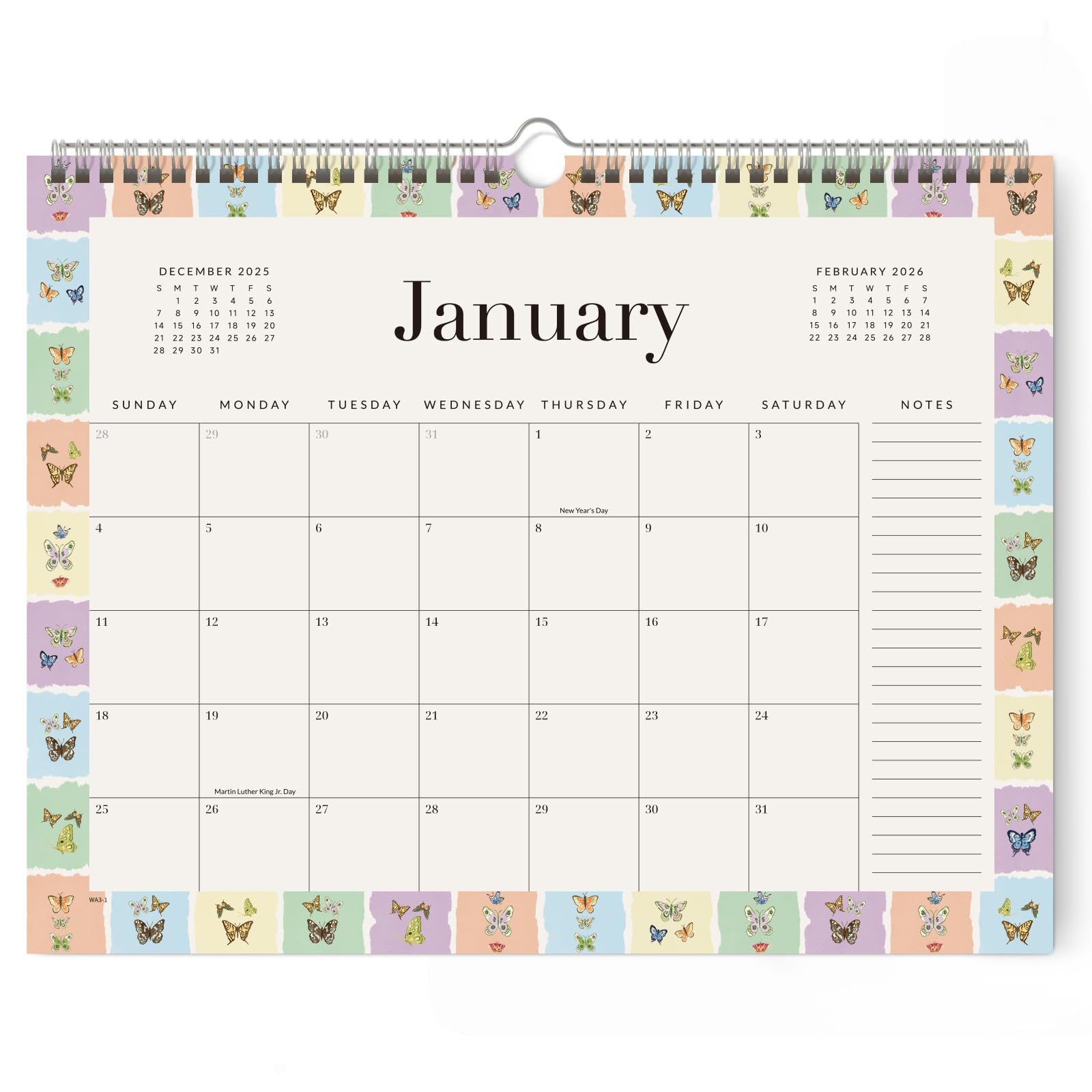 Photo 1 of ***** 2 PACK***** Jotsome Wall Calendar 2026, Monthly Calendar From Now to December 2026 14.2"x11.2", Aesthetic Wall Decoration in Home and Office for Easy Organizing