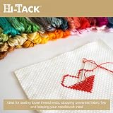 Hi-Tack Fray Stop Glue 60ml Clear Flexible Fabric Adhesive view 3