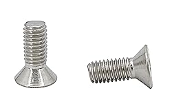 FixtureDisplays® 10-32 X 1/2" Stainless Flat Head