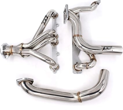 Amazon Com Exhaust Turbo Headers 1 1 2 X 2 1 2 In For Chevy 66