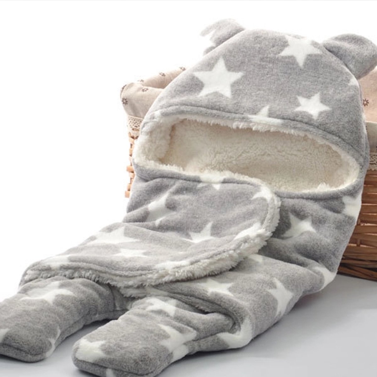 BRANDONN 3 in 1 Baby Blanket/Safety Bag/Sleeping Bag for Babies for