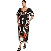 City Chic Women's Plus Size Dress - Nala Print Maxi