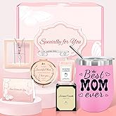 Valentines Gifts for Mom from Daughter, Wonderful Mom Gifts, Valentines Moms Gift, Birthday Gift for Moms, Mother Basket with Necklace, Bracelet