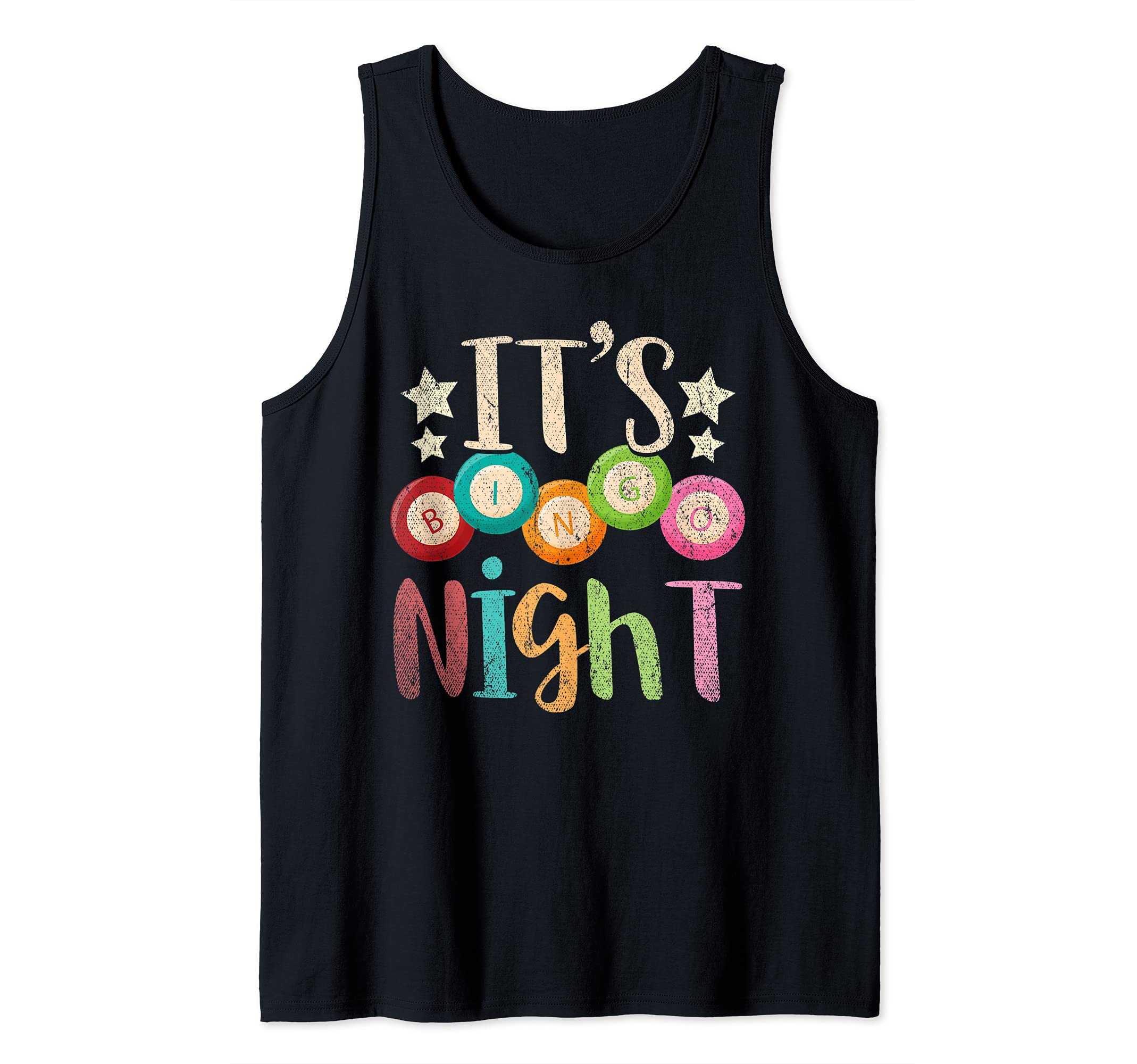Bingo Player Gift Gamble Bingo Night Gambling Lottery Bingo Tank Top