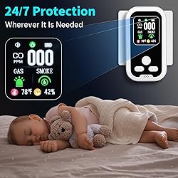 5-in-1 Plug in Gas & Smoke & Carbon Monoxide