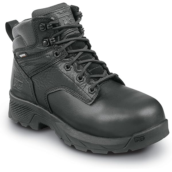 Amazon.com | Men's 6 Jet Black TiTAN EV MaxTRAX Composite Toe