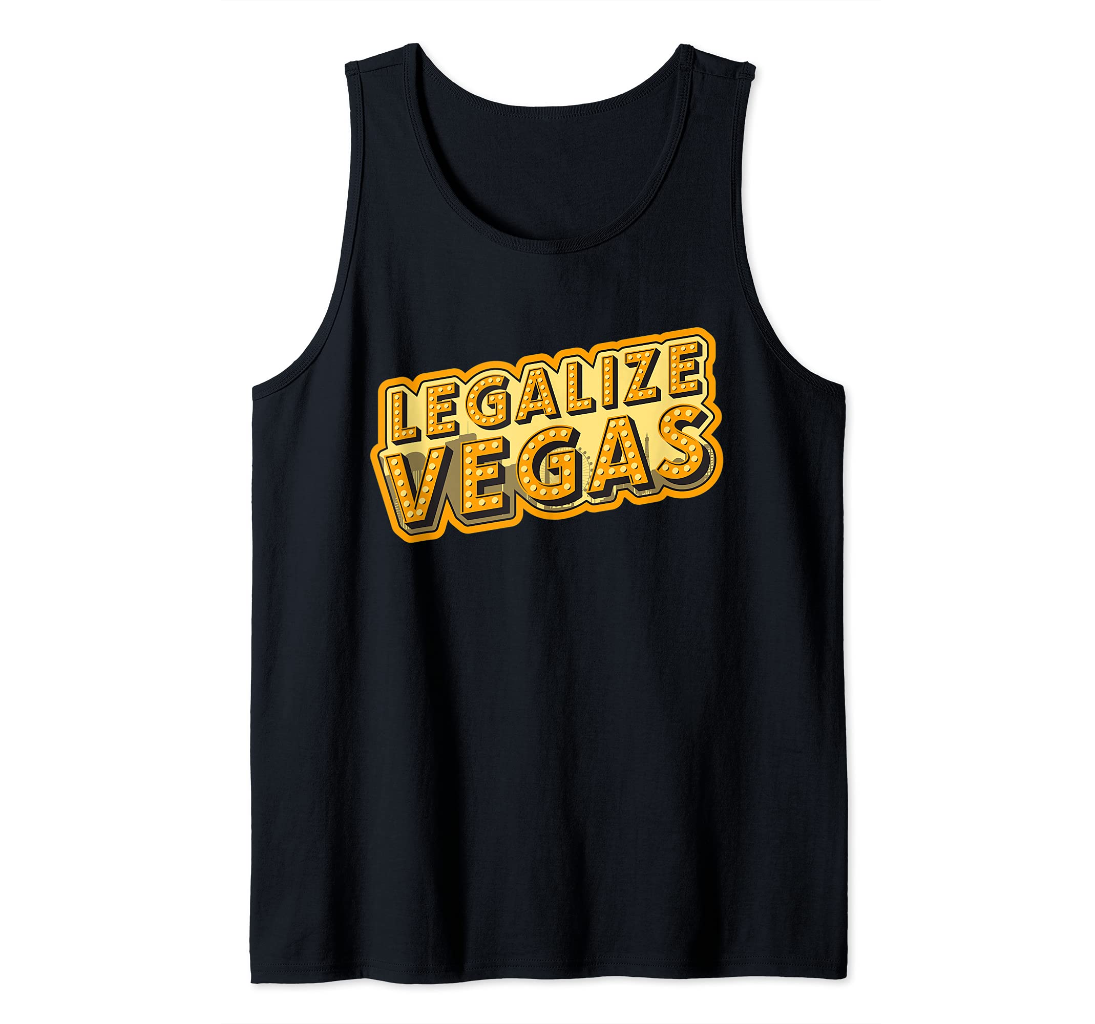 Legalize Vegas 2020 Vacation Las Vegas Squad Gambling Party Tank Top