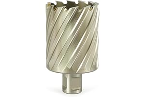 Unibor Annular Cutter M2 Mag Drill Bit - Ideal for Mild Steel, Brass, Aluminium and Plastic | Size 11/16" X 1", M2 HSS, 3/4 Shank, Pin Included
