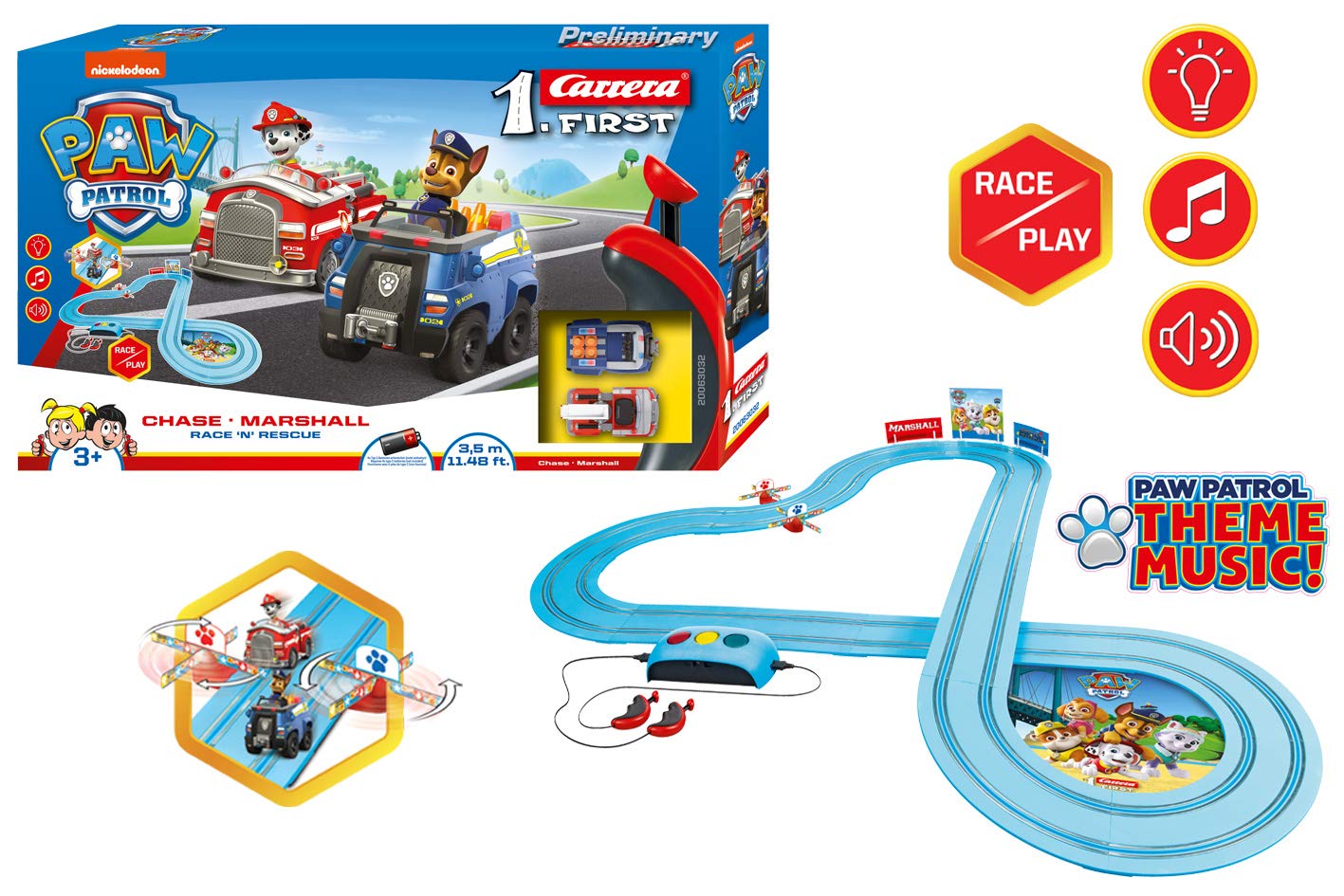 paw patrol race track