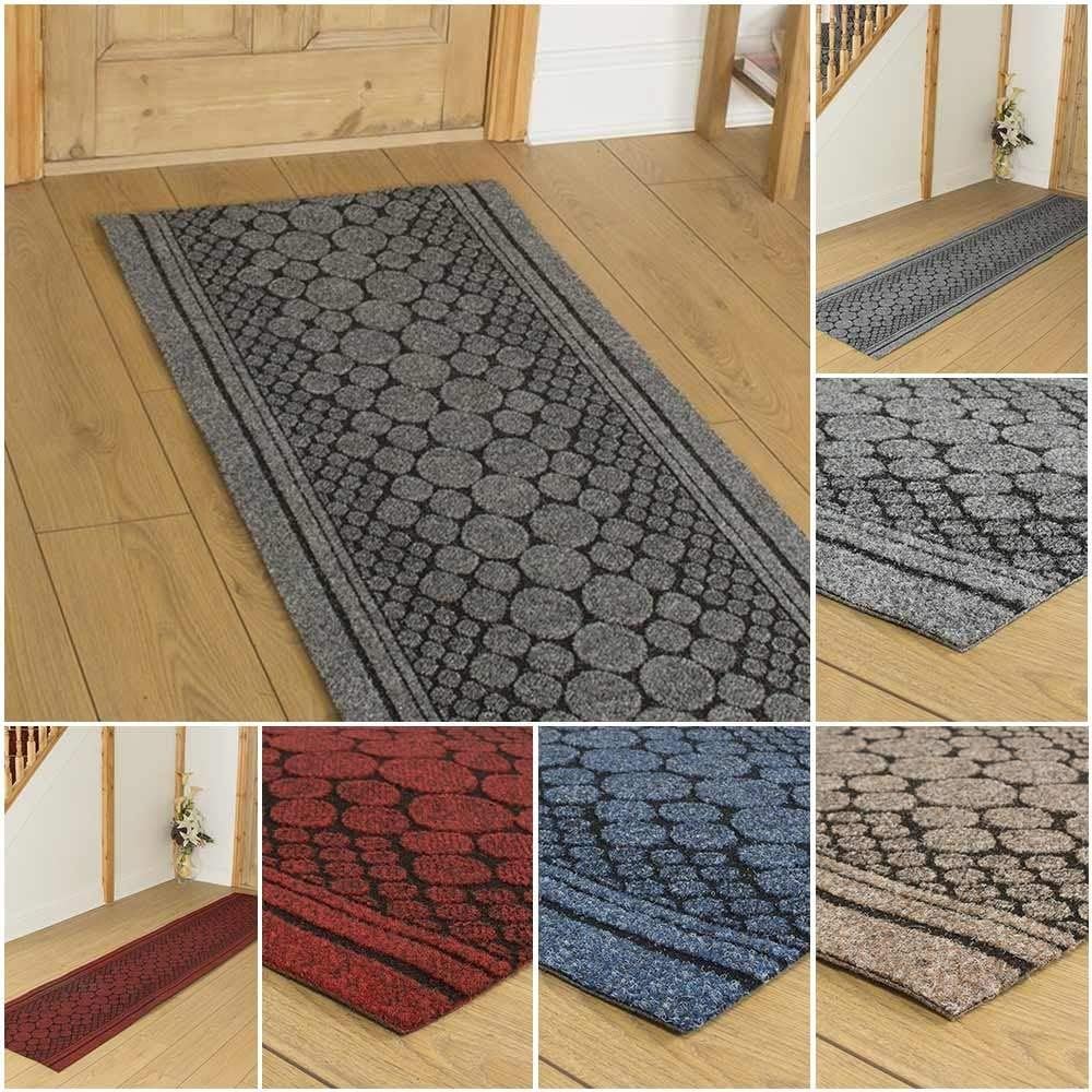 Cork Hallway Carpet Runner Any Size Blue, Brown, Grey or Red