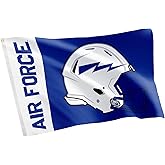 Desert Cactus United States Air Force Academy USAFA Flag - 3 x 5 Feet Falcorns Banner, Indoor/Outdoor Durable Fabric, 100% Polyester Design (Style Team Name 2)