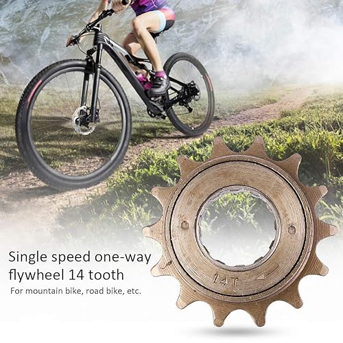 T best Single Speed Freewheel, Bike Freewheel Sprocket Gear 14T