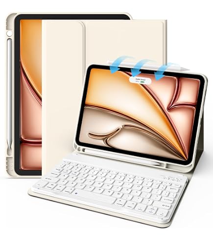 Amazon.com: JKSML Keyboard Case for iPad Air 11 inch 5th/4th