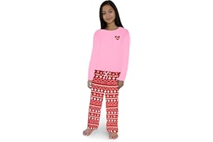 US Angels Girls Pajamas Set- Comfortable & Soft- Girls pajamas size 10-12, girls pjs size 14-16, girls sleepwear size 7-8