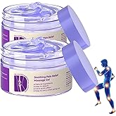iekufes Joint Purple Gel,Soothing Massage Cream, Full-Body Joint Support for Knees, Lumbar, Neck, Hands & Feet(2PCS)