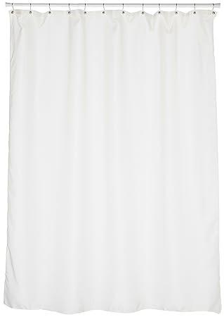 Carnation Home Fashions 70 Inch By 78 Inch Fabric Shower Curtain