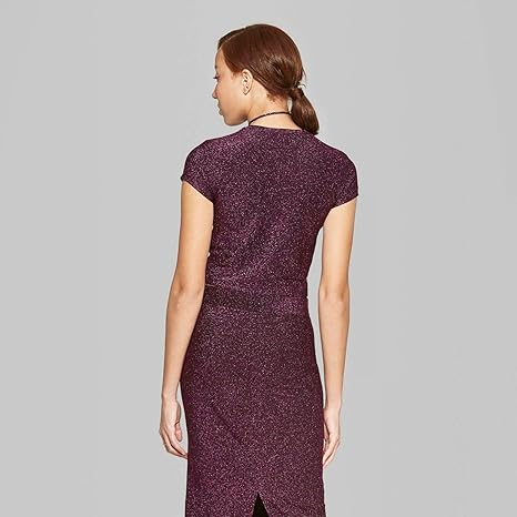 wild fable pink metallic skirt