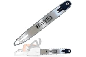 FORESTER 24” Platinum Replacement Chainsaw Guide Bar & Chain Combo- 24in Length, 3/8” Pitch, .050 Gauge, D009 Mount, 84 Drive