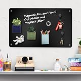 Tonhui 43.5x30 cm Black Metal Magnetic Board Wall Display Board view 6