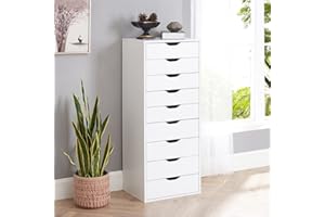 Naomi Home Office File Cabinets Wooden File Cabinets for Home Office Lateral Cabinet Wood Cabinet Storage Filing Storage Drawer White 9 Drawer