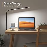 Lepro Desk Lamp Clamp 460lm Eye Caring Clip On LED Dimmable 3 Modes USB view 3