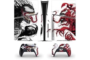 PEYANZ Vinyl Skin Compatible with PS5 Slim (Disk Edition) | HD Print, Scratch Resistant, Bubble-Free Application