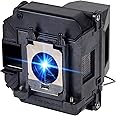 Woprolight ELP-LP60 / V13H010L60 Replacement Lamp Bulb with Housing for Epson POWERLITE 92 9395 96W 905 Projectors