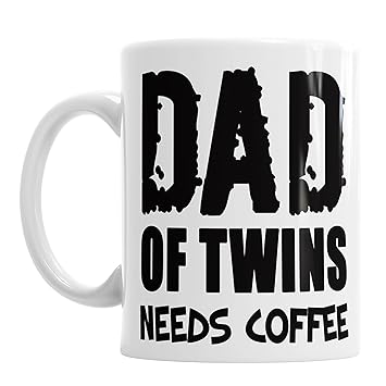 Gift Original Dad Of Twins Bedürfnisse Kaffee Fathers Day Dad Daddy Geburtstag Tee Tasse Office Geschenk