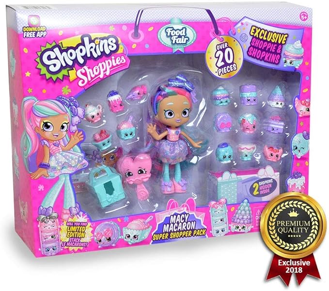 shopkins shoppies all star pack