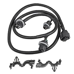 uxcell 1set Driver Side Tail Lamp Wiring Harness