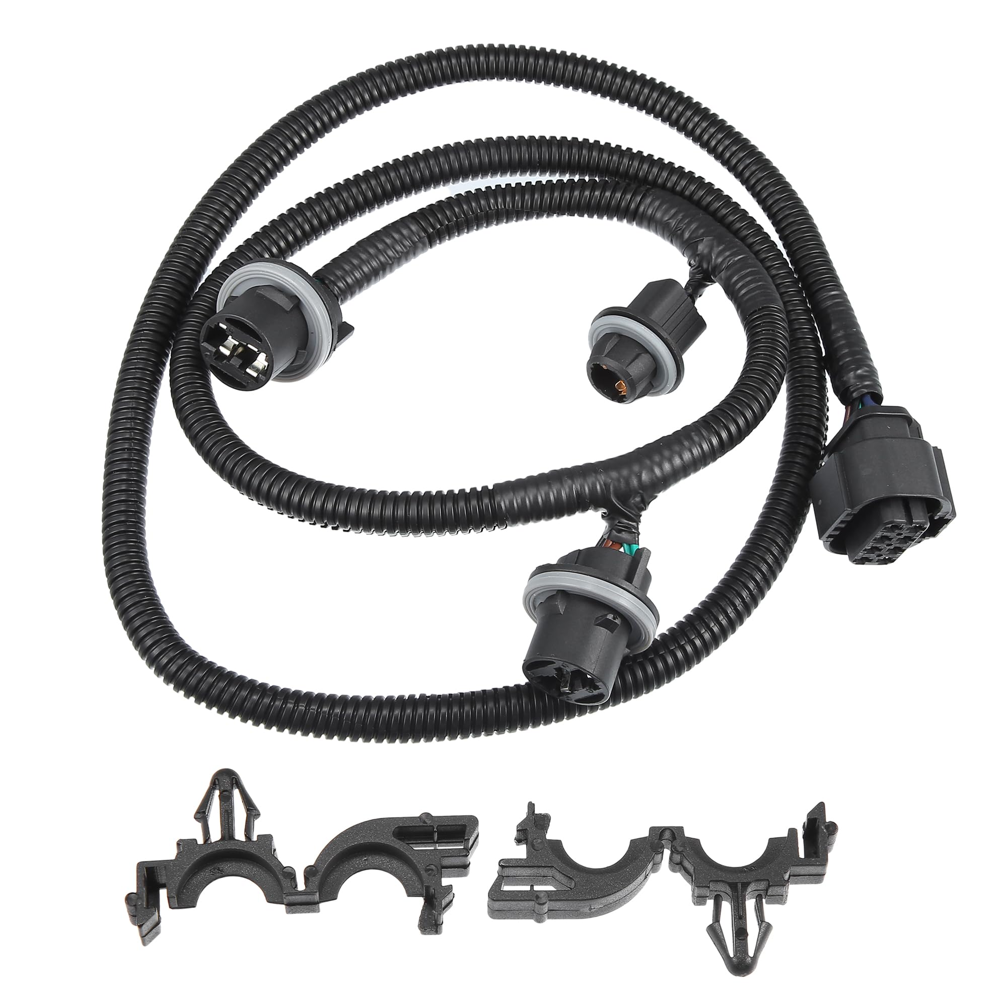 uxcell 1set Driver Side Tail Lamp Wiring Harness