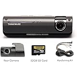 THINKWARE F770 2-Channel Dash Cam | Front and Rear | 1080P HD Dash Cam with Sony Exmor Sensor + Built-in WiFi + Super Night Vision - 32GB SD Card | Hardwiring Kit Included