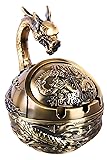 Stylitzy Vintage Ashtray with Lid for