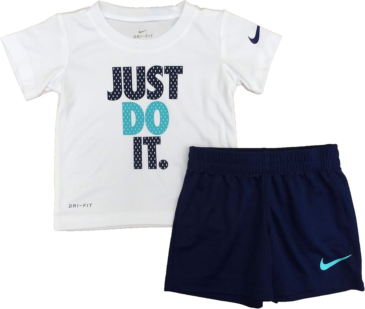 baby nike shorts and t shirt