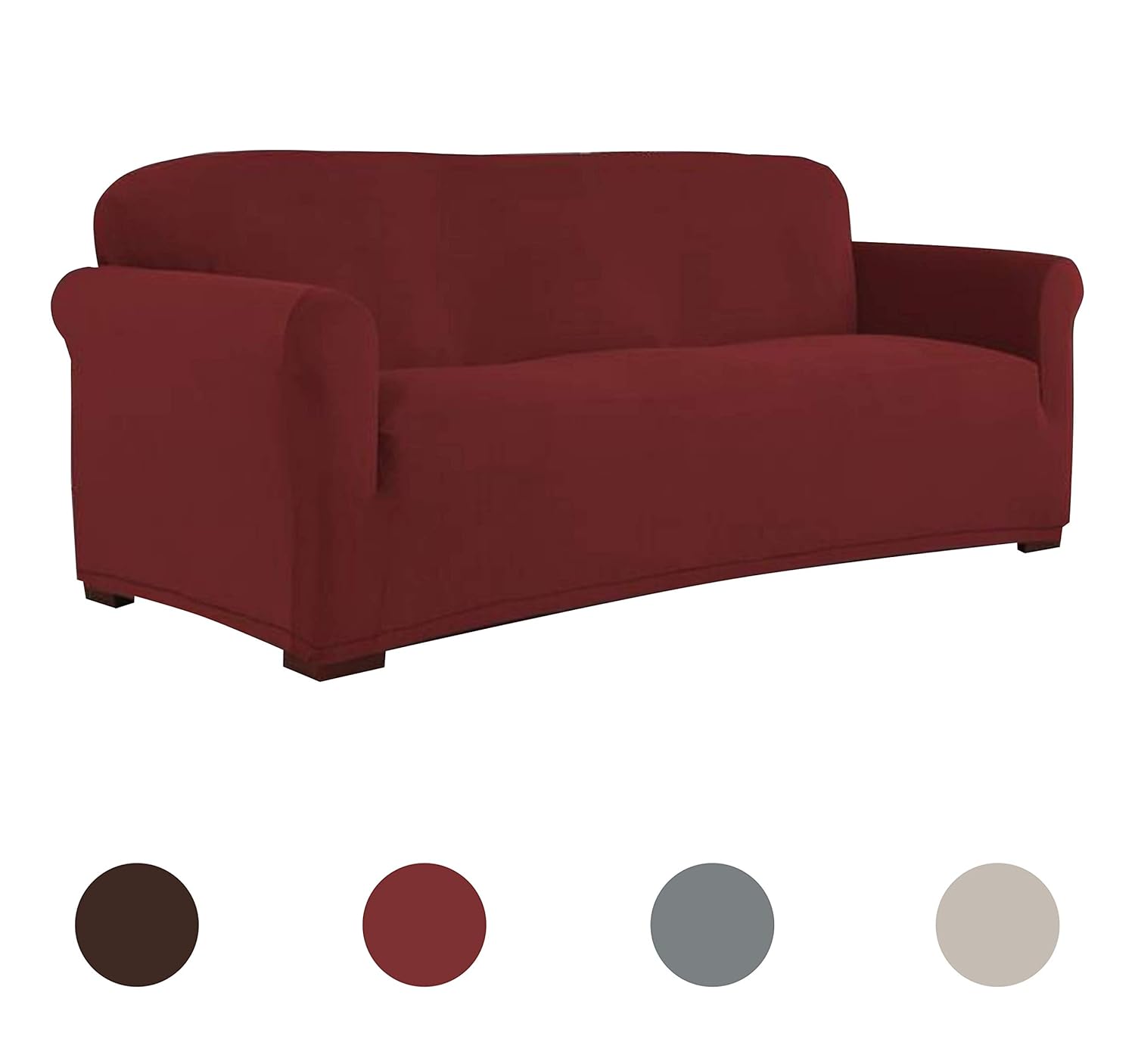 Serta Cobertor elástico para sofá, Textura cuadriculada, 1 Pieza, 1