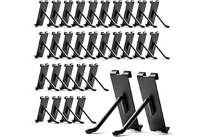 YGPHO Gridwall Hooks 4 Inch, 60 Pack Metal Display Hooks for Grid Wall, Hanging Hooks for Grid Wall Panels, Black Grid Wall Accessory for Clothes, Home Setup, Retail Display- Gridwall Peg Hooks