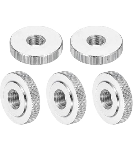 Jig Pro Shop Knurled 1/4-20 Paracord Thumb Nuts (2 Pack) - Blue Anodized For Easy Hand Tightening - View #10