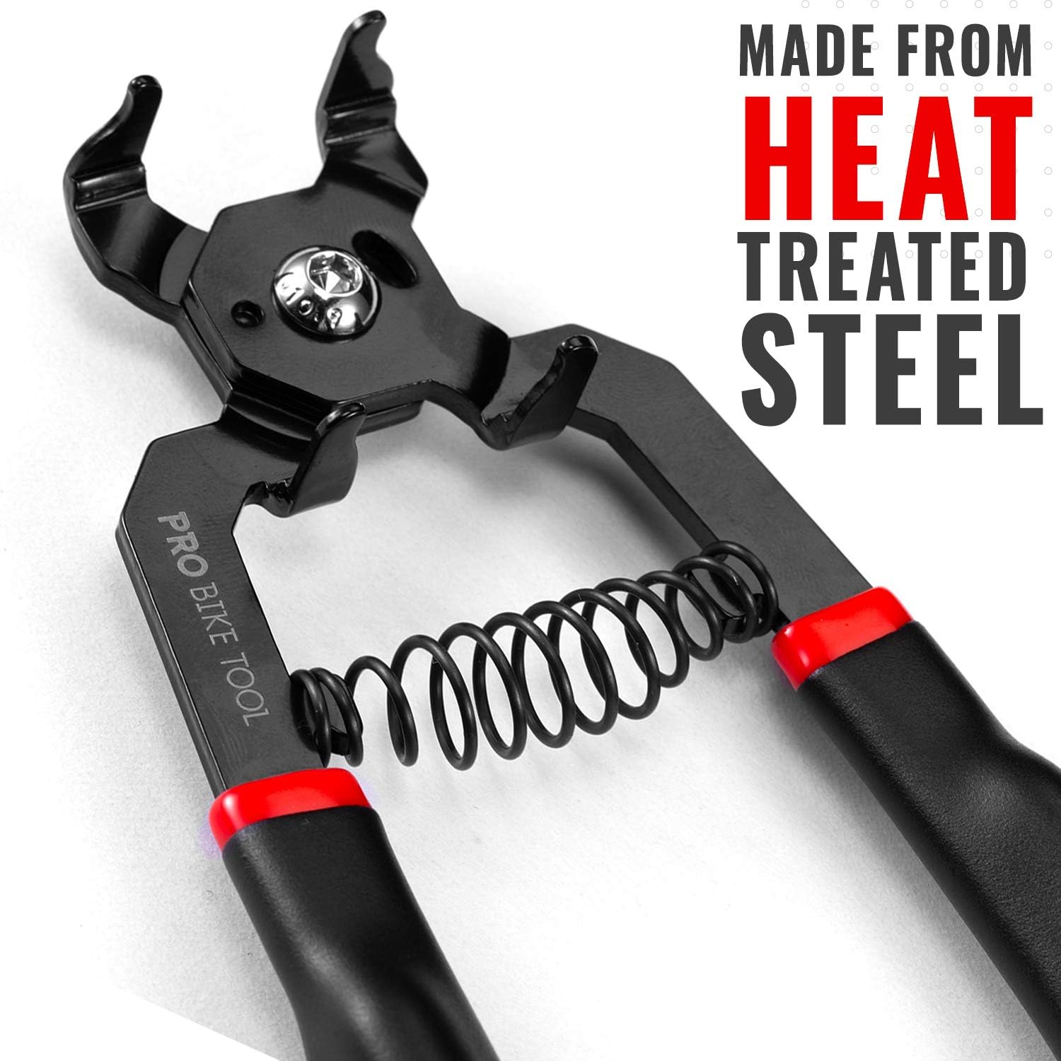 PRO BIKE TOOL 2-in-1 Master Link Chain Pliers - Replace Chain Links - All Speed Chains, Missing Links - Quick & Easy - Bicycle Repair Kit for Road and Mountain Bikes: Home Improvement