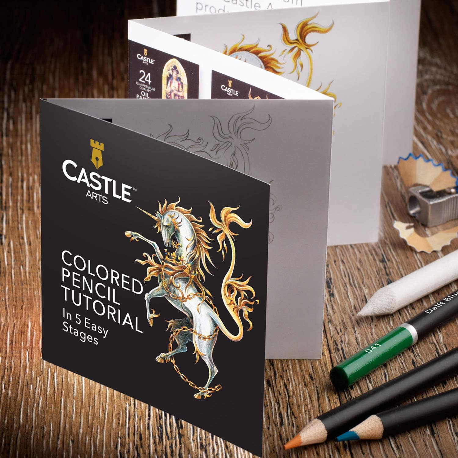 Castle Art Supplies 72 Premium Colored Coloring Pencils Set for Adults Artists Beginners | Ideal for Drawing Sketching Shading | Artist Soft Series Lead Cores with Vibrant Colors : Office Products