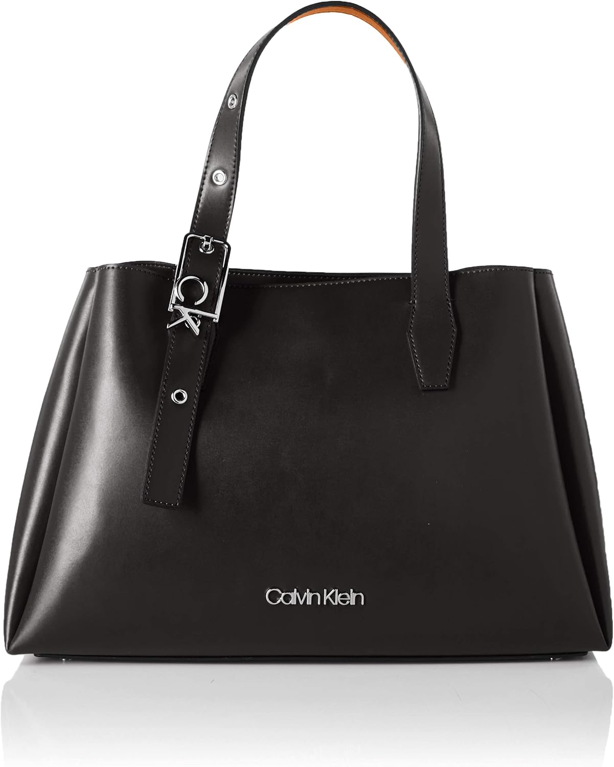 Calvin Klein Women's Tote, Black, One Size Amazon.co.uk Clothing