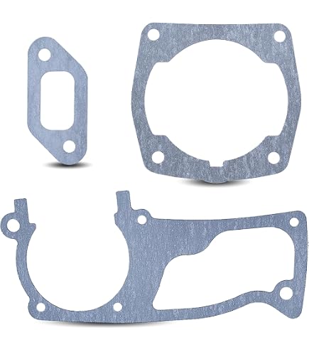 Adefol Auspufftopf Dichtung Bausatz Für Husqvarna 357 359 357XP – Inkl. Zündkerze, Filter & Schraube