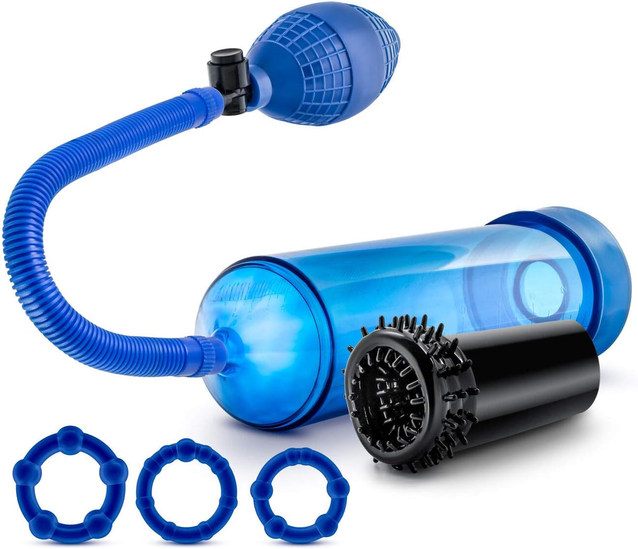 Quickies The Strong Suction Quality Squeeze Ball Pump Free Ring, Soft Stroke Sleeve