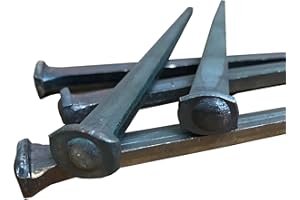 OLD NAIL SOURCE 7"- Steel Square Common Rose Head STANDARD-70d Nails (5-Nails)