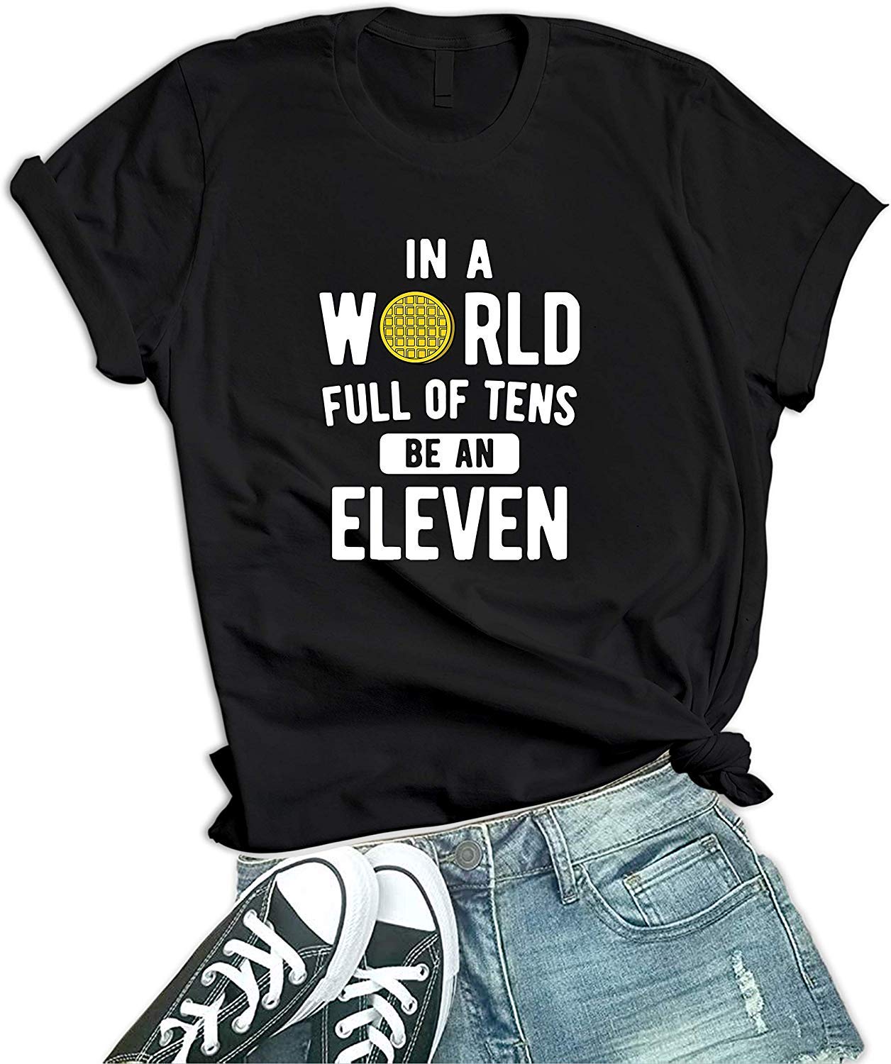 Basic Witch Graphic Top Hocus Pocus Coffee Tee T Shirt