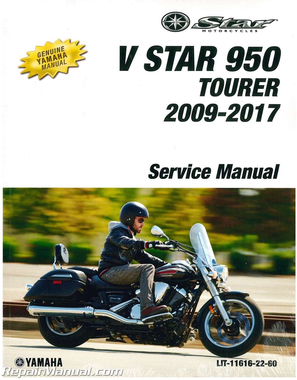 LIT-11616-22-60 2009-2017 Yamaha XVS950 V-Star Motorcycle Service Manual  Paperback – 2004