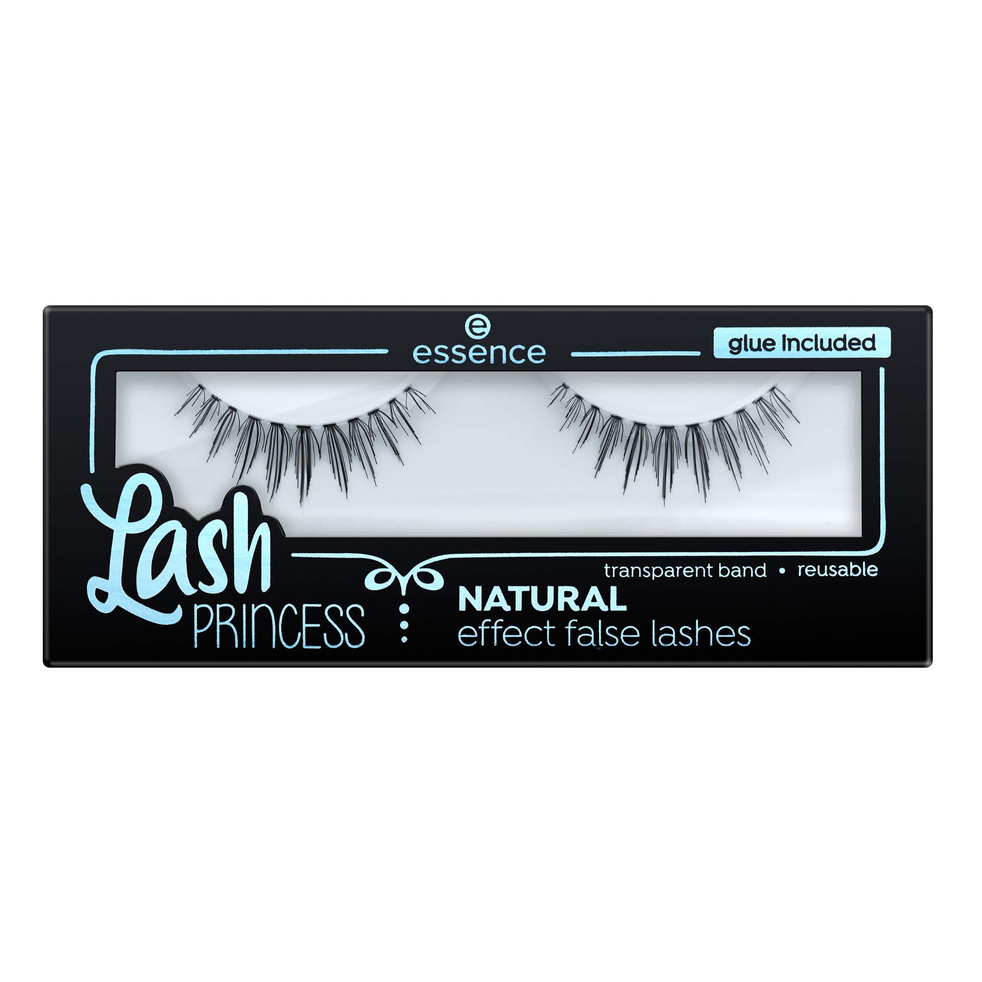 essence cosmetics Lash Princess NATURAL effect false lashes + glue